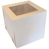 CAKE BOX SQUARE 10X10X12 - LOYAL