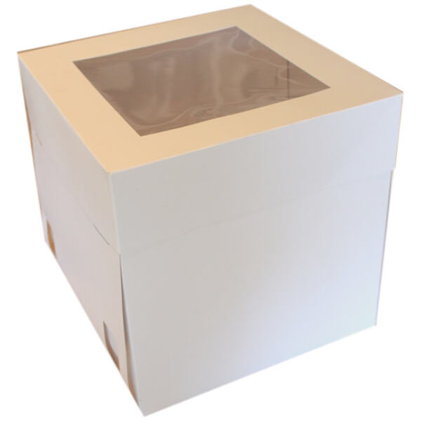 CAKE BOX SQUARE 10X10X12 - LOYAL