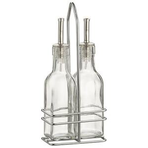 OIL & VINEGAR BOTTLE SET - KITCHEN WORKS