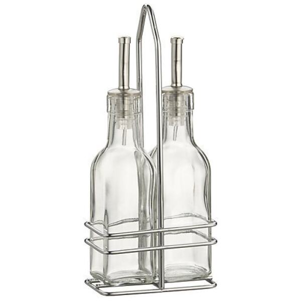 OIL & VINEGAR BOTTLE SET - KITCHEN WORKS