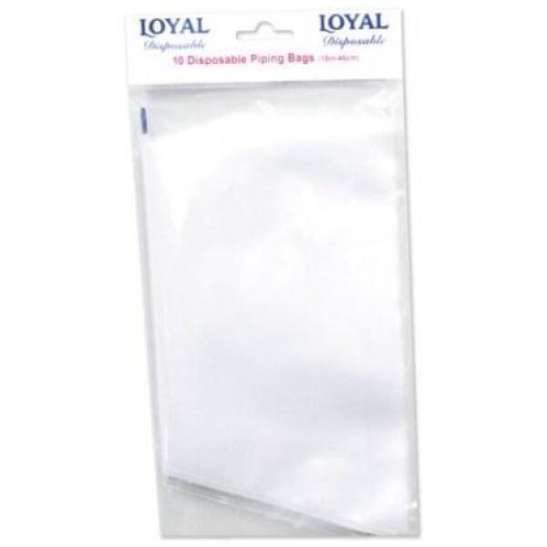 PIPING BAGS DISPOSABLE 46CM/10PK - LOYAL