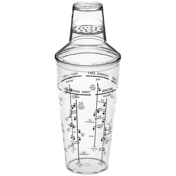 COCKTAIL SHAKER PLASTIC 700ML - AVANTI