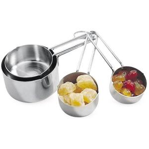MEASURE CUPS STAINLESS STEEL SET - AVANTI