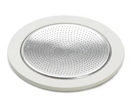 Silicon Gasket and Filter Plate Set for Stainless Steel Stovetop - Bialetti
