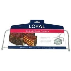 CAKE LEVELLER + 2 BLADES 28CM - LOYAL