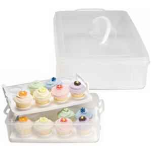CUPCAKE CARRIER STACKABLE - DAILY BAKE