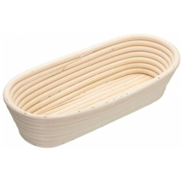 PROOFING BASKET OVAL 35X15CM - BAKEMASTER