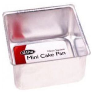 CAKE TIN MINI SQUARE 10CM - DAILY BAKE