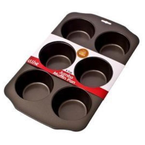 MUFFIN PAN JUMBO N/S 6CUP - DAILY BAKE