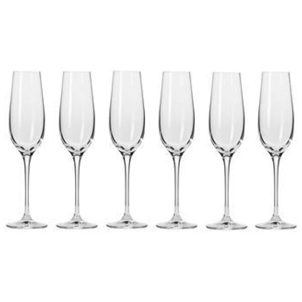 CHAMPAGNE FLUTE HARMONY 180ML SET/6 - KROSNO