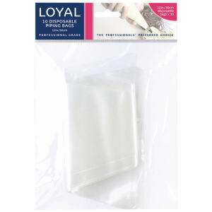 PIPING BAGS DISPOSABLE 12" 10PK - LOYAL