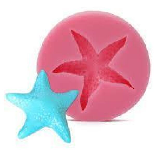 SILICONE MOULD STARFISH - CAROLINES SUGAR ART