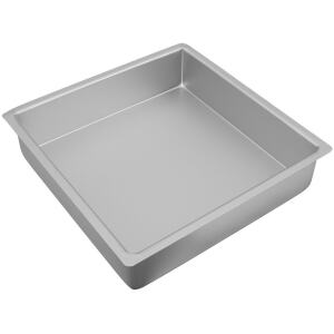 CAKE TIN SQUARE ANODISED 30CM - BAKEMASTER