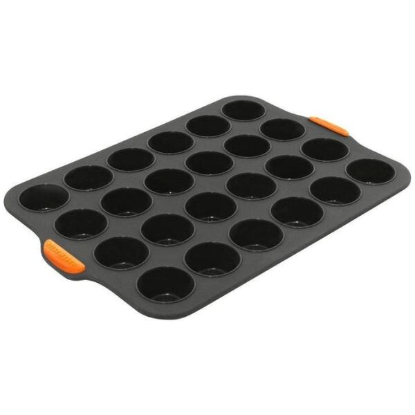 MUFFIN PAN SILICONE MINI 24CUP - BAKEMASTER