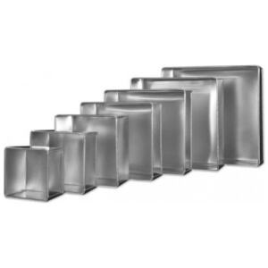 CAKE TIN T/P SQUARE 5" - LOYAL