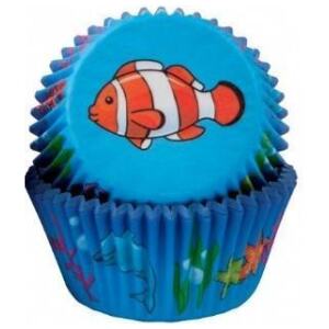 S/T CUPCAKE CASES FISH
