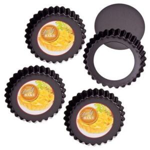 QUICHE PAN SET 4 12CM - DAILY BAKE