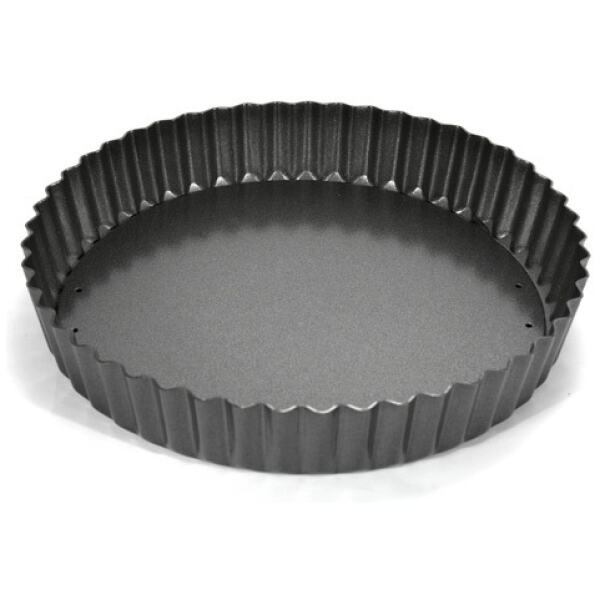 QUICHE PAN LOOSE BASE ROUND 23CM -BAKEMASTER