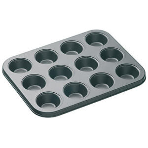 PATTY PAN 12 CUP 32CM X 24CM - BAKEMASTER