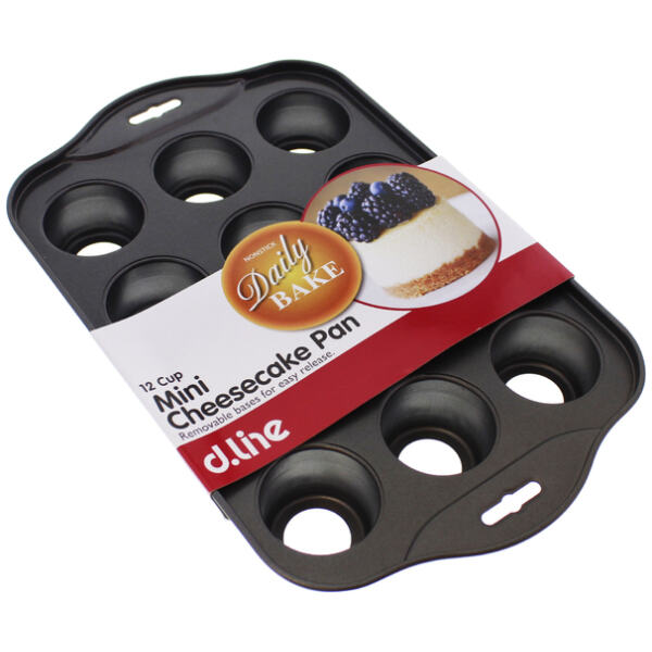 CHEESE CAKE PAN MINI N/S L/B 12CUP - DAILY BAKE
