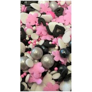 Sprinkles by the Scoop - Minnie Mouse pink / black