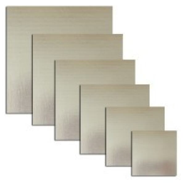 Cake Board Silver Square - Cardboard