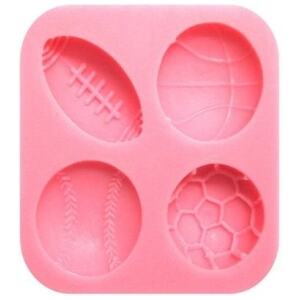 SPORTS BALL EDIBLE TOPPERS - SPRINKS