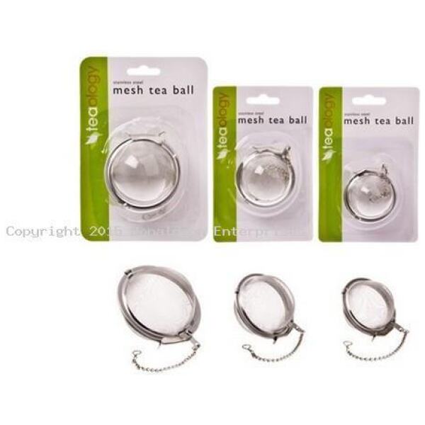 INFUSER MESH TEA BALL S/S 6.5CM - TEAOLOGY