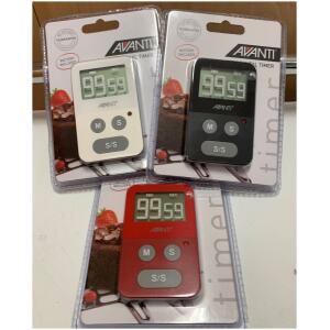 TIMER DIGITAL BLACK - AVANTI
