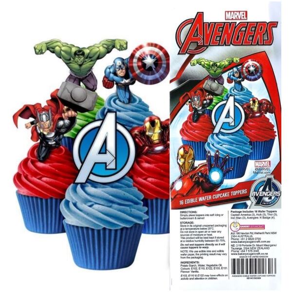 EDIBLE WAFER AVENGERS