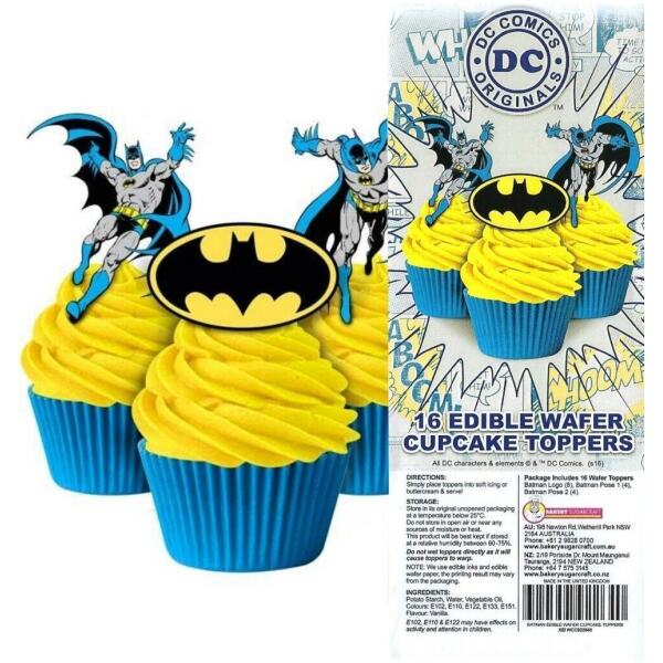 EDIBLE WAFER BATMAN
