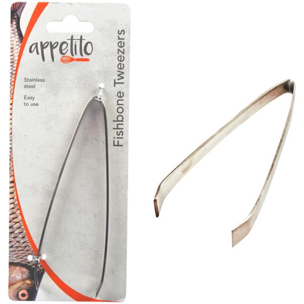 FISH BONE TWEEZERS S/S - APPETITO