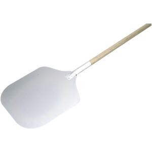 PIZZA PEEL ALUMINIUM WOODEN HANDLE 1300MMX300MM - CHEF INOX