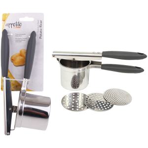 POTATO RICER WITH 3 DISCS STAINLESS STEEL - APPETITO