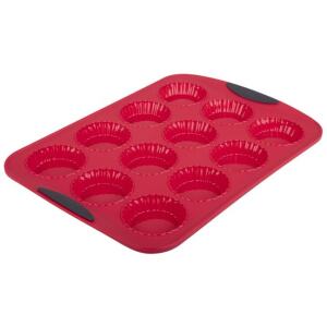 QUICHE PAN SILICONE MINI 12CUP - DAILY BAKE