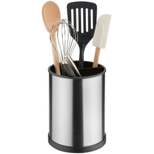 UTENSIL HOLDER STAINLESS STEEL ROTATING - AVANTI