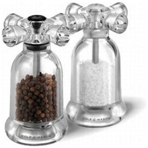 SALT & PEPPER SET TAP - COLE & MASON