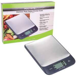 SCALES STAINLESS STEEL 5KG - ACURITE