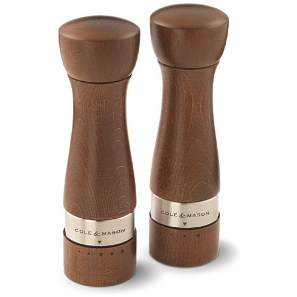 SALT & PEPPER GRINDERS MELBURY SET - COLE & MASON