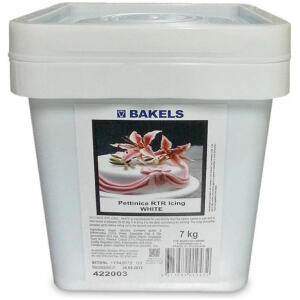 FONDANT WHITE 7KG - BAKELS