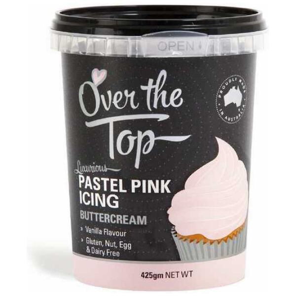 BUTTERCREAM PASTEL PINK 425G - OVER THE TOP