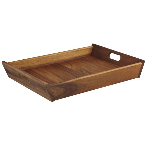 D/W ACACIA WOODEN TRAY