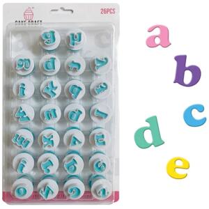 ALPHABET PLUNGER CUTTER LOWER CASE - CAKE CRAFT