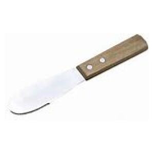BUTTER SPREADER WOOD HANDLE - CHEF INOX