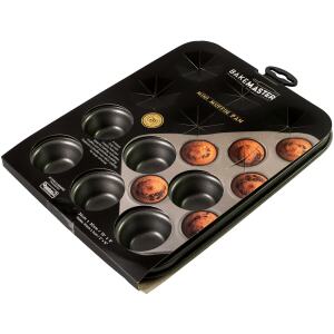MUFFIN PAN MINI 12CUP - BAKEMASTER