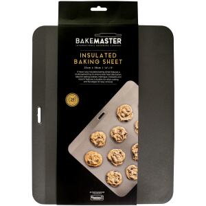 BAKING SHEET INSULATED 35X28CM -BAKEMASTER