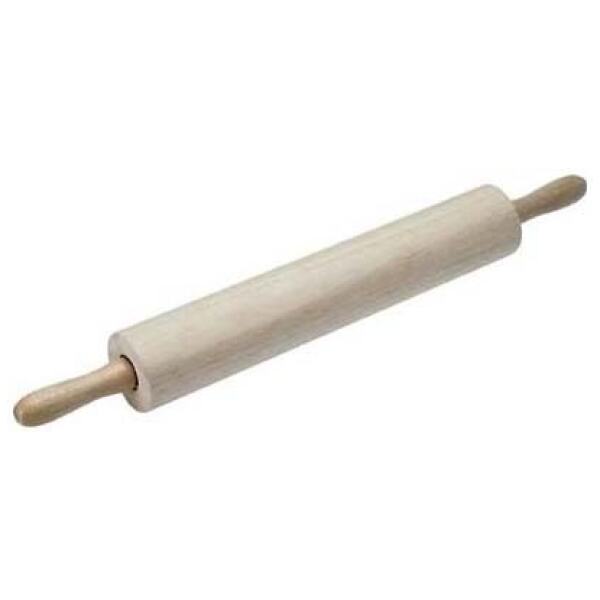 ROLLING PIN WOODEN 38CM -CHEF INOX