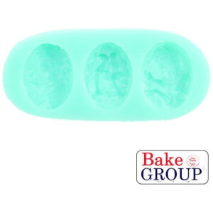 SILICONE MOULD CAMEOS B/G