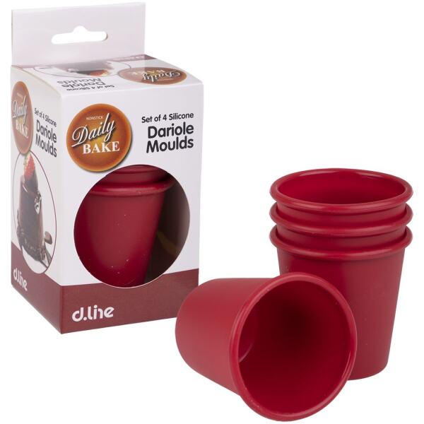 DARIOLE MOULDS SILICONE SET4 - DAILY BAKE