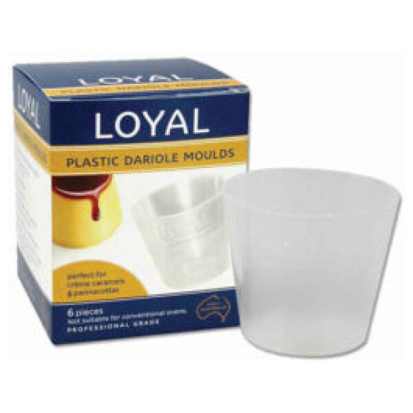 DARIOLE MOULD PLASTIC 6PK - LOYAL